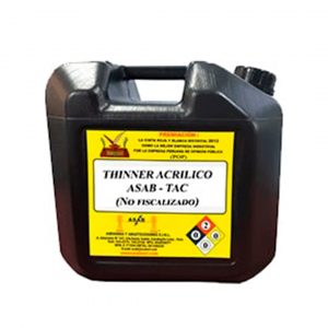 DILUYENTE DE PINTURAS ASAB-TAC